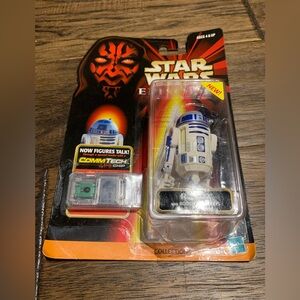 1998 Star Wars R2 D2 with booster rockets collectible
